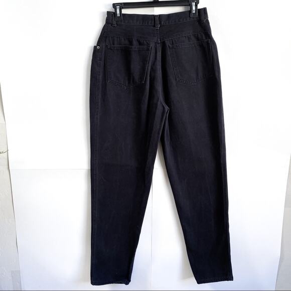 Vintage Nordstrom Black High Rise Mom Jeans - Picture 3 of 6